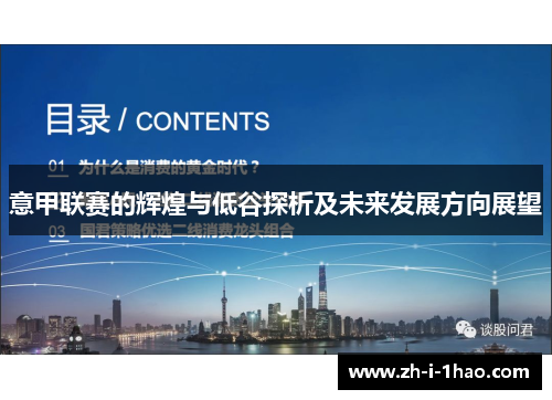 意甲联赛的辉煌与低谷探析及未来发展方向展望 意甲联赛的辉煌与低谷探析及未来发展方向展望